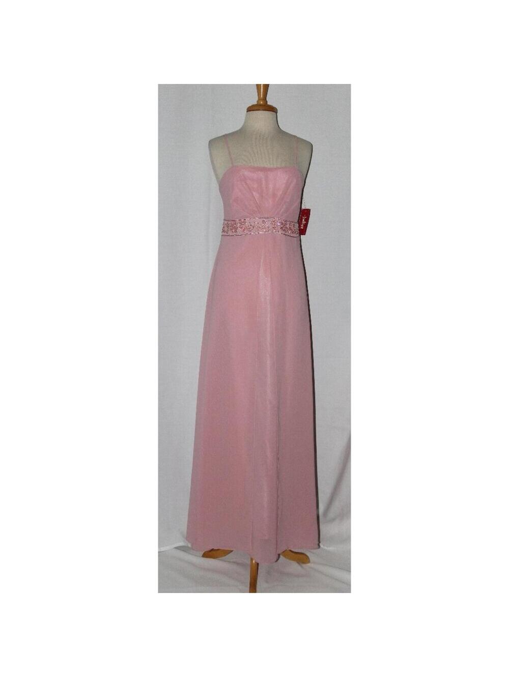 NWT Juliet #1954 Pebble Georgette Bridesmaid Dress-Sizes 2X DUSTY ROSE - Picture 5 of 5